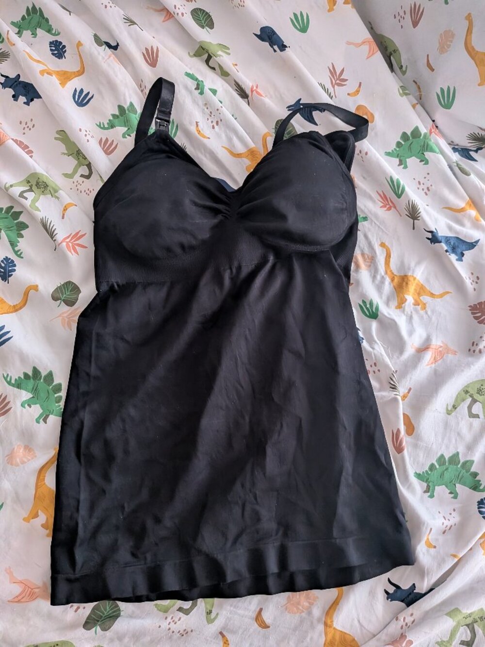 Black Heyshape Compression Tank Top